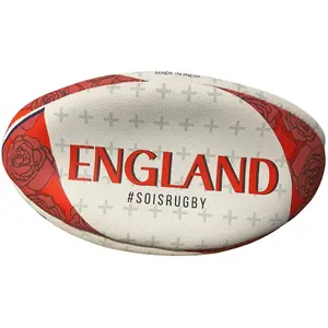 Berugbe Rugbyball Replica England Coupe du Monde 2023 Welcome Weiß Größe 5 günstig