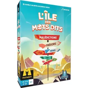 Asmodee L'île des Mots Dits, Brettspiel, 10 Jahr(e), 20 min, 20 min
