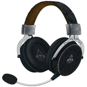 Lexip Gaming Headset Wireless Black Flag Resynced Tatoo