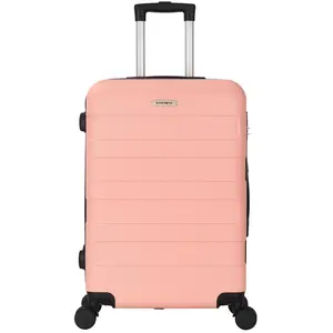 Trolley ADC Pastel Großer Koffer 75 cm, Hartschalenkoffer ABS, 4 Rolle...