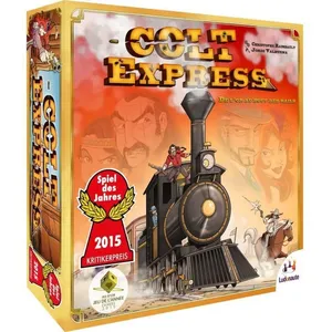 Colt Express Brettspiel für 2-6 Spieler, ca. 40 Min. Spielzeit, ab 10 ...