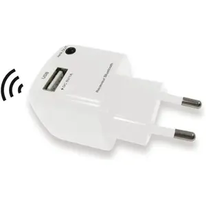 Helden Receveur Bluetooth Heden en prise murale + cable jack (Empfänger), Bluetooth Audio Adapter, Weiss günstig