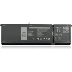 DLH 15V 3500MAH 53WH LI-POL BATTERY / V6W33 / FOR DELL INSPIRON 3510 (3500 mAh), Notebook Akku, Schwarz günstig