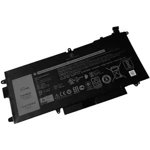 DLH BATTERIE LI-POL 7.6V 7750MAH 59WH - N18GG / K5XWW (7750 mAh), Notebook Akku, Schwarz günstig