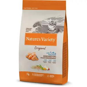 Nature´s Variety Origin Feline Adult Sterilized Lachs Katzenfutter 7kg