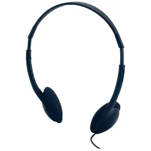 MCL Casque Stro Avec Contrle Du (Kabelgebunden), Office Headset, Schwarz
