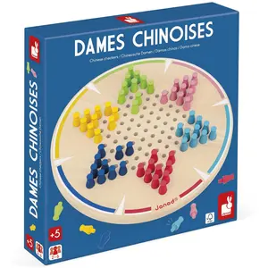 Janod Chinese Checkers Brettspiel Kinder One Size