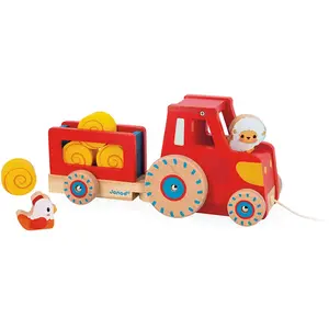 Janod Bauernhof Traktor Zum Ziehen