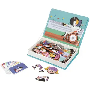 JANOD MAGNETIBOOK - SPORTS, 3 Jahr(e), Karton, Schwarz, Mehrfarbig