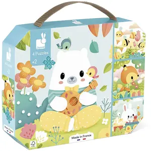 Janod Puzzles 6-9 12-16 Stücke