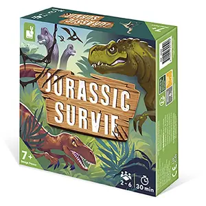 Janod Jurasica Brettspiel: Überlebens-version Französisch