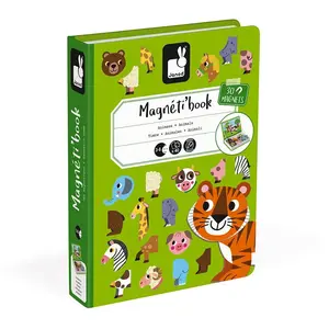 Janod Animals Magneti´book Pädagogisches Spielzeug