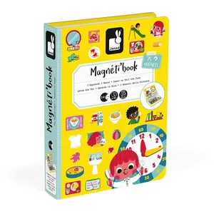 Janod Lerne Die Uhrzeit Magneti´book