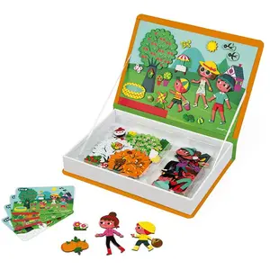 Janod 4 Seasons Magneti´book Bauspiel