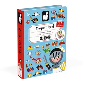Janod Boy´s Costumes Magneti´book Pädagogisches Spielzeug