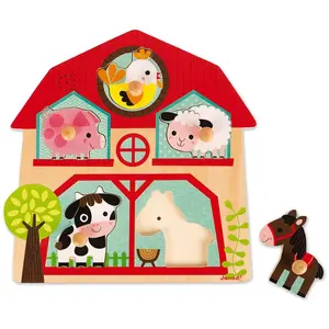 Janod Musikalisches Puzzle Die Freunde Des Bauernhofs