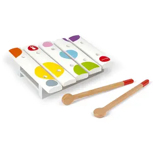 Janod Mini-xylophon Aus Holz Mit Konfetti