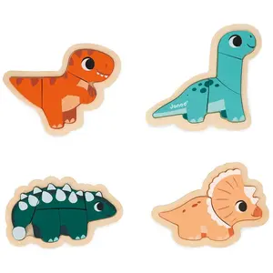 Janod Dino 4 Evolutionäre Rätsel Dino