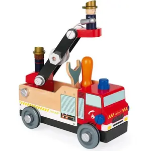 Janod Selbstgemachtes Feuerwehrauto