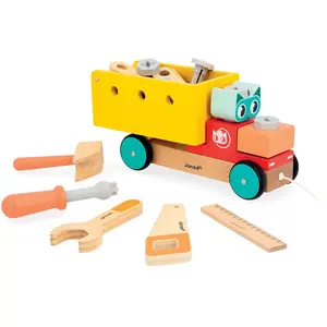 Janod Brico´kids Bau-und-zieh-lkw