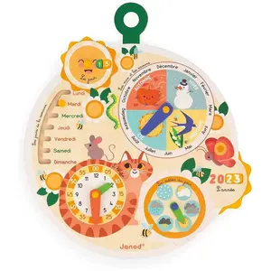 Kinderspielzeug : Janod Zeitrad