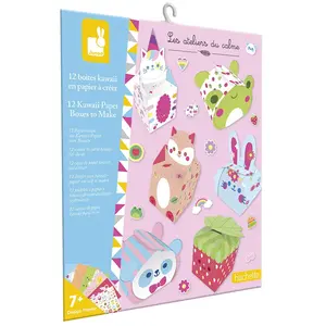 Janod 12 Kawaii-papierboxen Zum Selbermachen