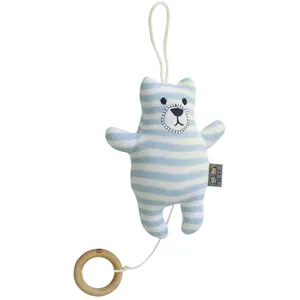 Musikalisches Plüschtier Mobile Bär Ba - 19 x 9 cm - Blau | by SEVIRA ...