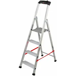 Hailo Alu Pro 8844-011 Trittleiter 4 Stufen