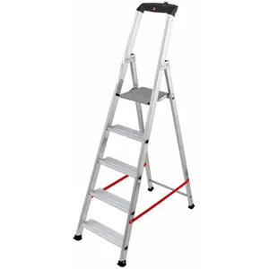Hailo Alu Pro 8845-011 Trittleiter 5 Stufen