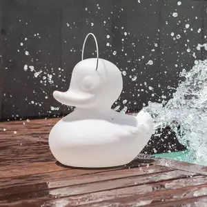 LED-Designleuchte DUCK-DUCK S für außen in Weiß