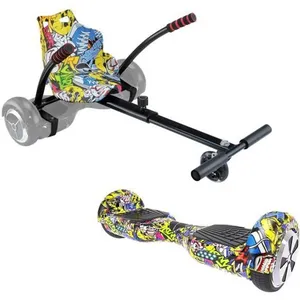 Hoverboard + mehrfarbiges Kart-Paket URBANGLIDE 6,5 Räder 550 W ... günstig
