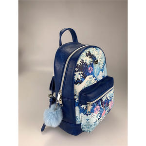 Rucksack Nomadict Fashion Disney Stitch Hawaii Bleu 28 cm
