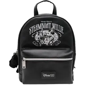 Rucksack Frau Red Robin Gaming Mickey Steamboat Disney 100 Schwarz 7 L