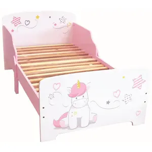 Fun House Unicorn Bett 140x70 cm mit Lamellen für Kinder günstig