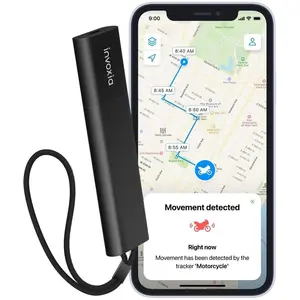 Invoxia GPS Tracker Pro (1-jähriges ABO enthalten) (Apple Find My, Google Find Hub), Tracker, Schwarz günstig