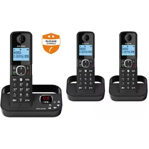 Alcatel F860 DUO- DECT Schnurlostelefon - Großes Display