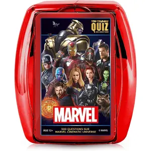 Winning Moves Quiz Marvel Cinematic Universe, Kartenspiel, Party, 12 J...