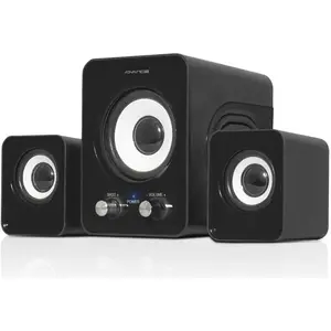 Advance SoundPhonic 2.1, PC Lautsprecher, Schwarz