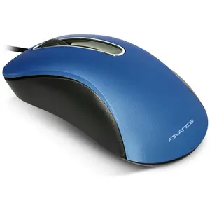 Advance Souris filaire compatible Shape 3D (Bleu) (Kabelgebunden), Maus, Blau