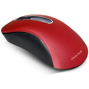 Advance Souris Optique SANS Fil SHAPE 3D Rouge 2.4 Ghz 3 Boutons 1600 DPI (Kabellos), Maus, Rot günstig