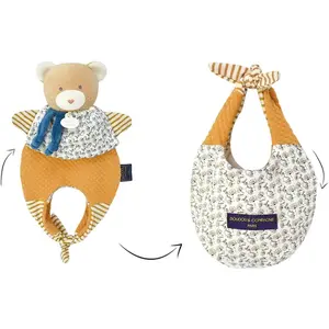 Doudou et Compagnie, Schmusetuch, Amusette Bär Schmusetuch 30cm (30 x 30 cm)