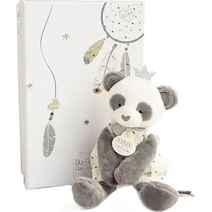 Doudou Geschenkset - Plüschtier Panda 20 cm