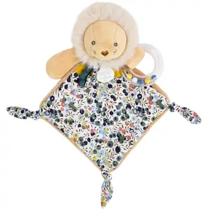 Doudou et Compagnie BOH'Aime Kuscheltier Rassel Löwe - Liberty Ocker S...