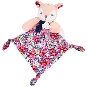 Doudou et Compagnie DC4221 - BOH'Aime Rehkitz, Kuscheltier mit Ring, ultraweiche