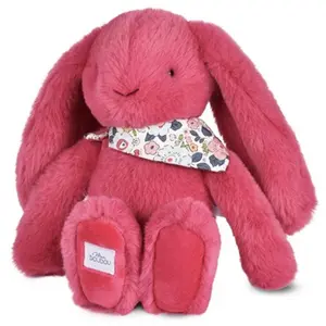 Doudou et Compagnie Plüschtier Fuchsia Flower Bunny Plüsch - 25 cm - e...