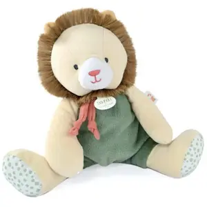 Doudou et Compagnie Kuscheltier Löwe in Beige und Grün
