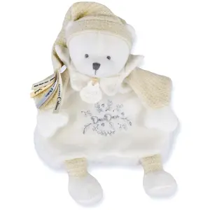 Doudou et Compagnie, Schmusetuch, Schmusetuch gold 25cm (25 x 15 cm)