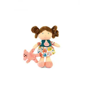Plüschtier Jolijou Ma Premiere Poupee Mlle Petunia 20 cm (8 Zoll)
