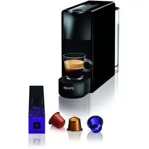 Nespresso Krups Kaffeemaschine Essenza Mini schwarz Kapselmaschine YY2...