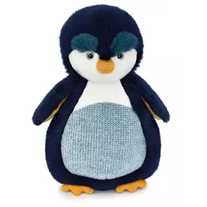 Histoire D'Ours Schmusetuch Marine Treasures - Blauer Pinguin 25 cm